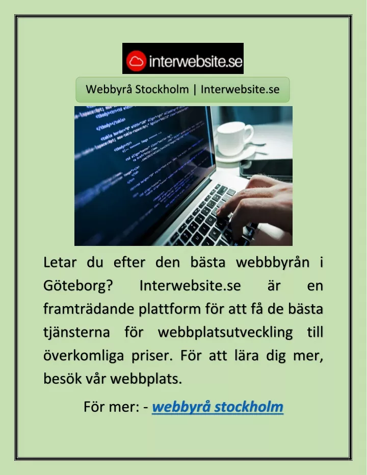 webbyr stockholm interwebsite se