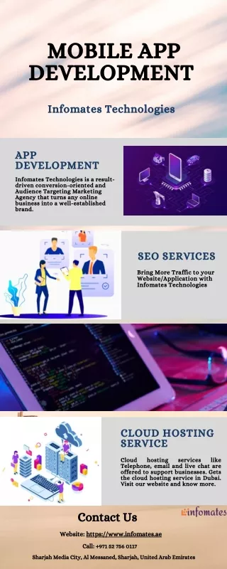 Mobile App Development  Service in Dubai - Infomates Technologies