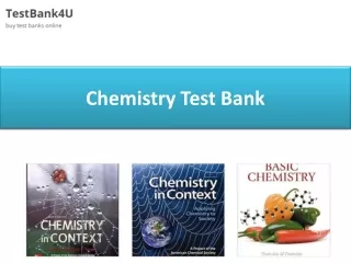 chemistry test bank