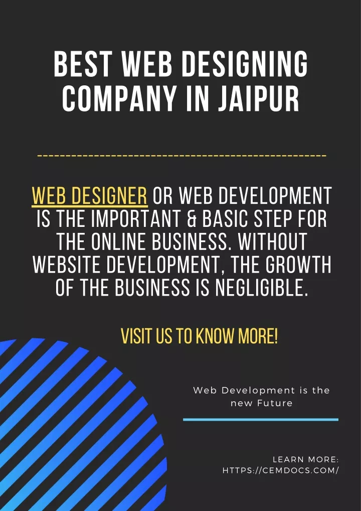 best web designing company in jaipur