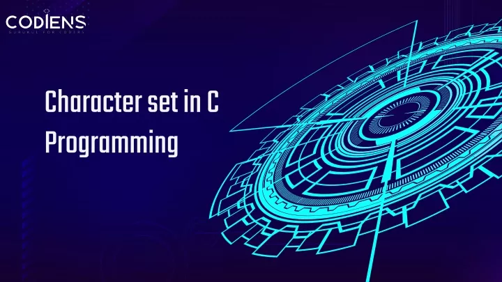 character set in c programming