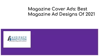 Magazine Cover Ads_ Best Magazine Ad Designs Of 2021