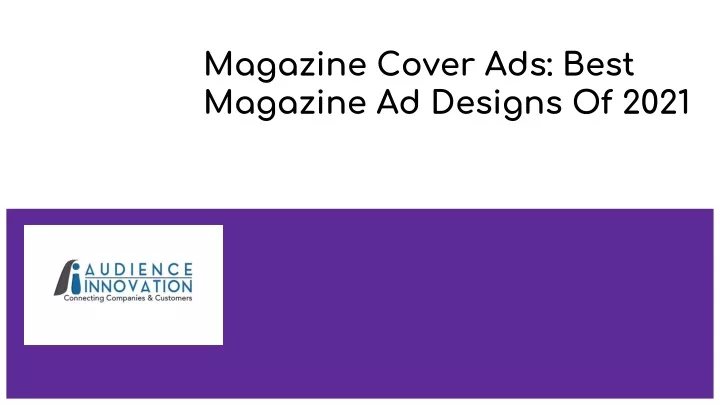 magazine cover ads best magazine ad designs of 2021