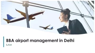 BBA Airport Management in Delhi