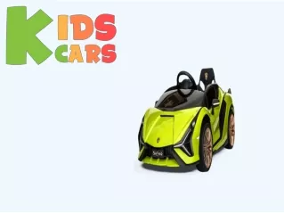 kid ride on cars