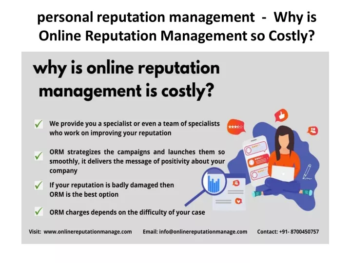 personal reputation management why is online
