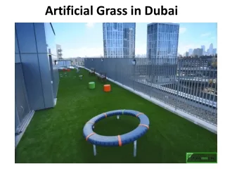 artificial grass in dubai