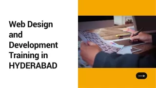 Web Designing Training in HYDERABAD - 100% Job Guaranteed, Request Demo