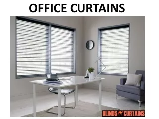 office curtains