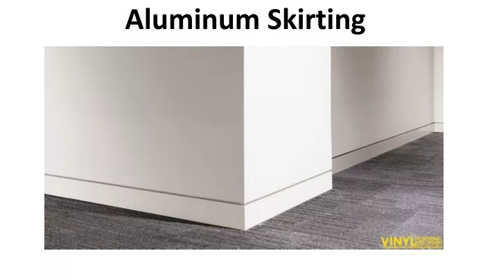 aluminum skirting