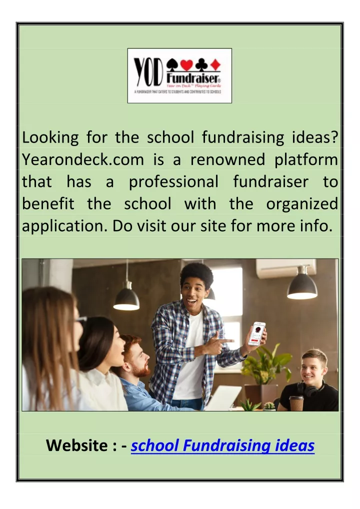 looking for the school fundraising ideas