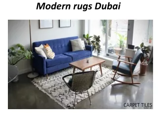 modern rugs dubai