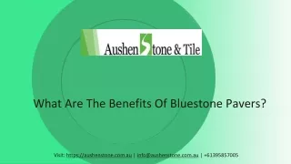 What Are The Benefits Of Bluestone Pavers