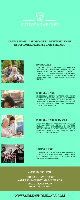 Elderly Care Services