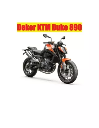 Dekor KTM Duke 890
