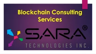 blockchain consulting services