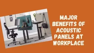 Major Benefits of Acoustic Panels at Workplace | Acoustic Panels Australia