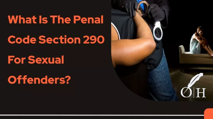 what is the penal code section 290 for sexual