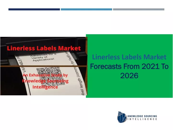 linerless labels market forecasts from 2021