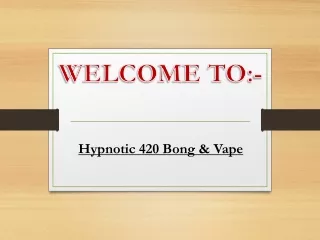 welcome to