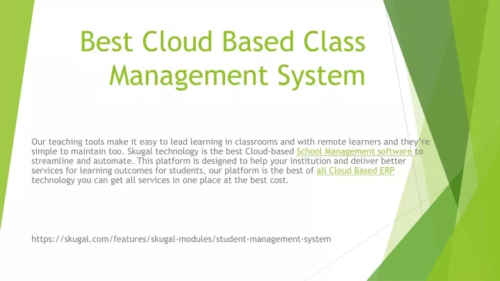 best cloud based class management system