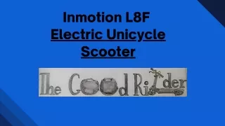 Inmotion L8F Electric Unicycle Scooter