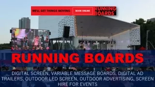 running boards