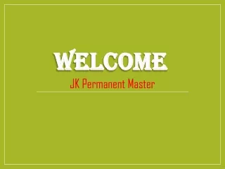 welcome
