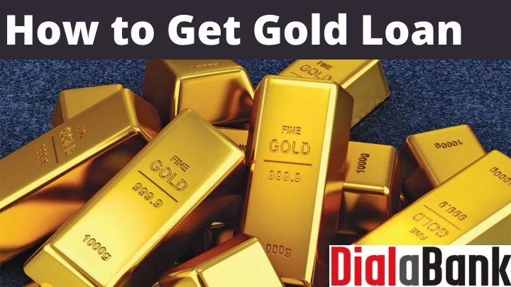 how to get gold loan