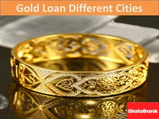 Gold Loan Different Cities