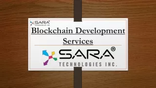 blockchain development services