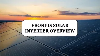 Fronius Solar Inverter Review