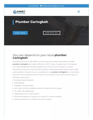 Plumber Caringbah