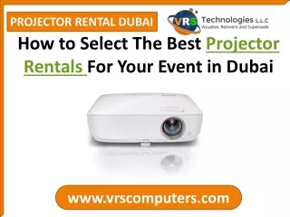 projector rental dubai