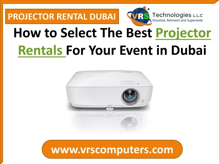 projector rental dubai