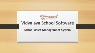 vidyalaya school software