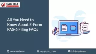 Get to Know Step-by-Step Process E-form PAS-6 FAQs
