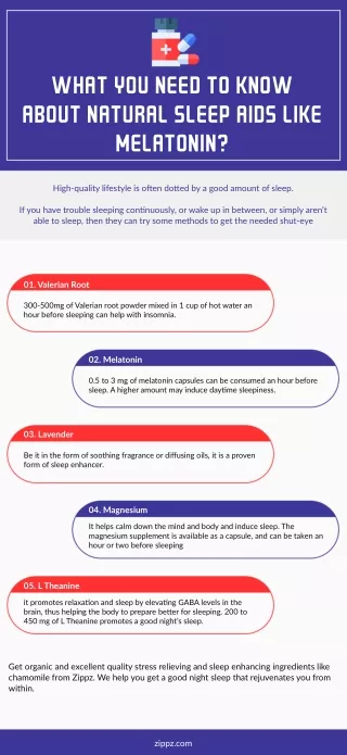 What You Need To Know About Natural Sleep Aids Like Melatonin?