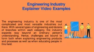 Engineering Explainer Video Examples 2021