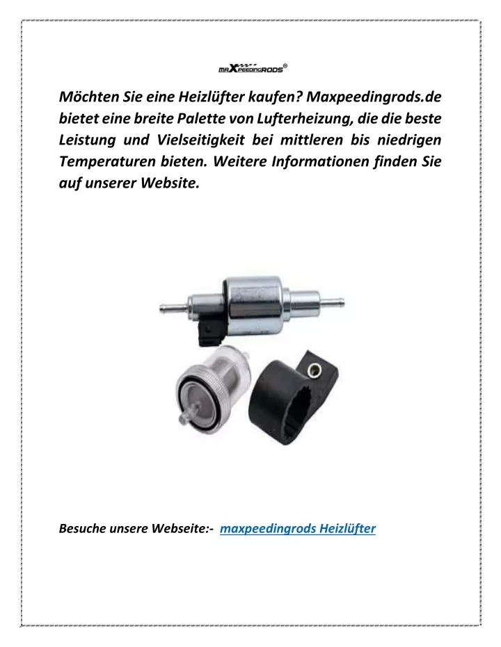 m chten sie eine heizl fter kaufen maxpeedingrods