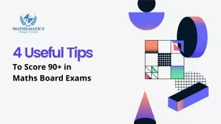 4 useful tips to score 90 in maths board exams