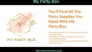 My Party Box (PPT)