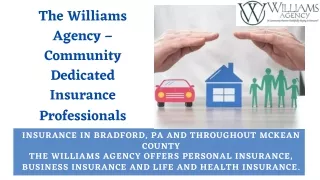 Williams Agency Inc