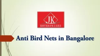 anti bird nets in bangalore