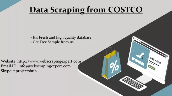 data scraping from costco