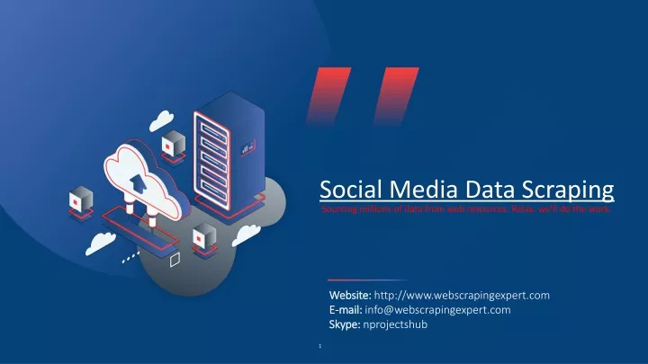 social media data scraping