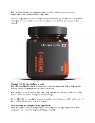fish oil as the name recommends is obtained from