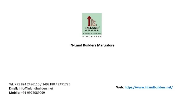 in land builders mangalore