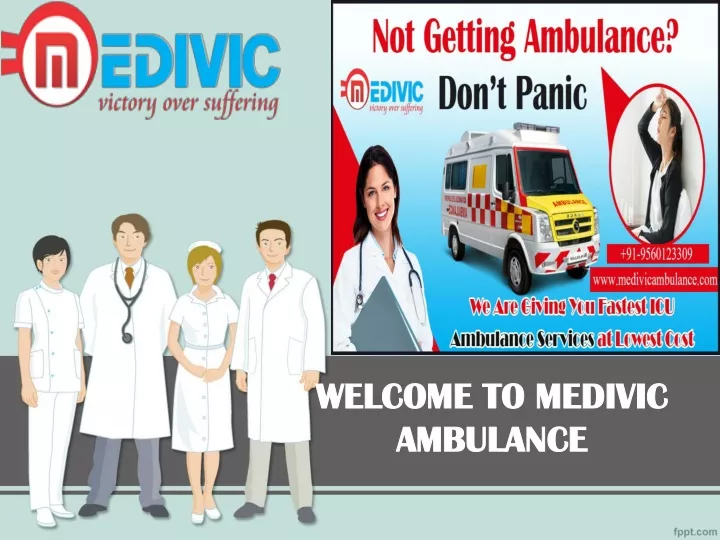 welcome to medivic ambulance