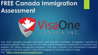 FREE Canada Immigration Assessment